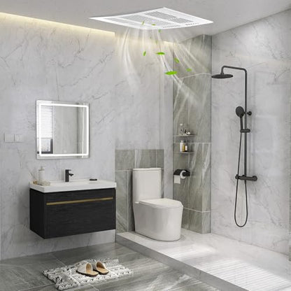 COSTWAY 200 CFM Bathroom Exhaust Fan, Ceiling Mount Exhaust Ventilation Fan for 200 Sq.Ft, Household Bath Vent Fan w/Metal Housing, 6 Inches Duct, 2 Sones Quiet Operation, White - size: 200 CFM
