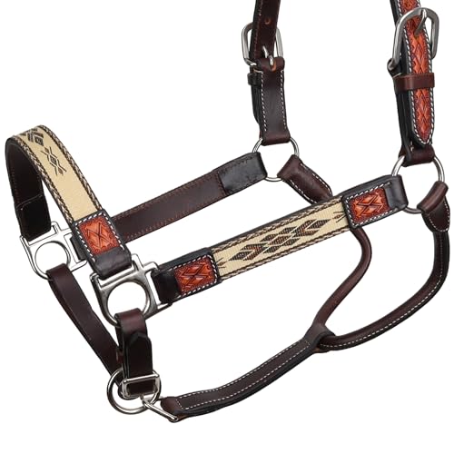 Showman Sacred Sierra Leather Halter