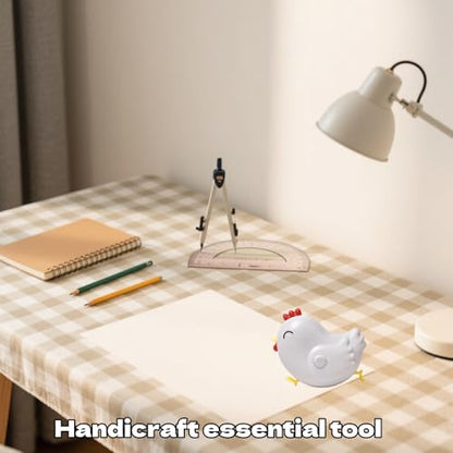 Animal Measuring Tape Chick Shaped Flexible Cute Cartoon Measuring Tape Lightweight Plastic Design for Crafting Sewing and Educational Activities