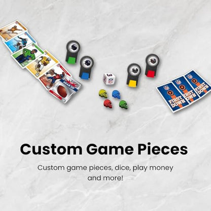 MasterPieces Kids & Family Board Games - NFL Opoly Jr. - Officially Licensed Board Games for Kids, & Family - style: NFL