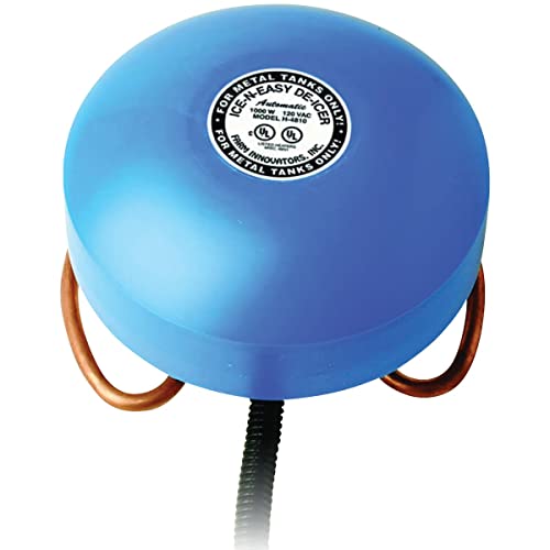 Farm Innovators Model H-4815 Economical Floating Tank De-Icer for Metal Tanks, 1,500 Watt