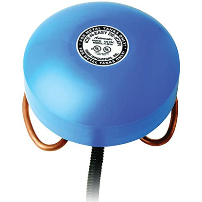 Farm Innovators Model H-4815 Economical Floating Tank De-Icer for Metal Tanks, 1,500 Watt