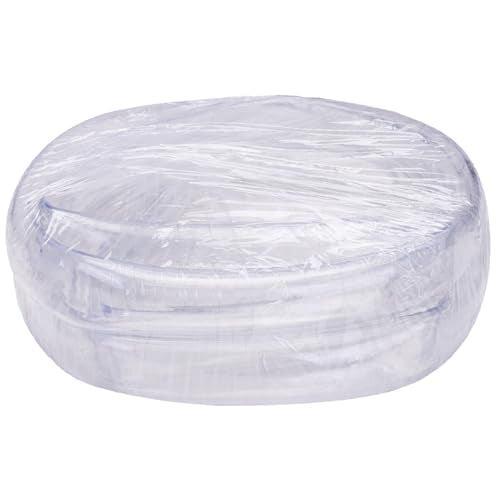 DERNORD PVC Tubing 1-1/4"ID X 1-1/2"OD Flexible Clear Vinyl Hose 10 Feet for Food Grade - size: 10 Feet, style: 1-1/4"ID X 1-1/2"OD