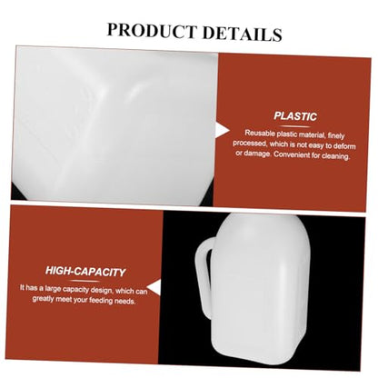 Livestock Nursing Bottle for and Goats Feeding Kit with Tough Pacifier for Newborn Reusable and Easy to Clean