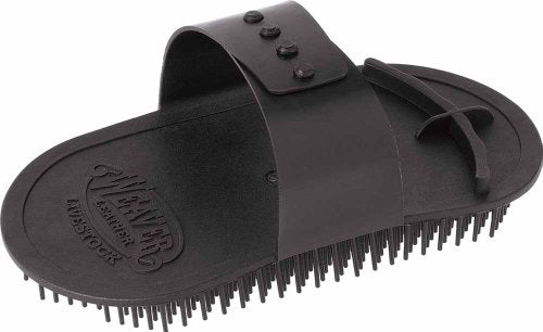 Weaver Leather Massage Brush, Black