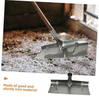 2pcs Thickened Metal Cleaning Shovel Multi-use Scraper Shovel for Farm Dung Rake Heavy Duty for Farm Tools