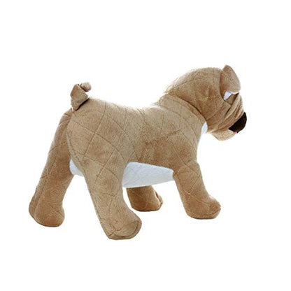 MIGHTY® 2 Pack Farm Animal: Pug Ultra Plush Dog Toys | Multiple Layers & Reinforced Seams , Washable and Floats , Mighty® Construction - color: 2PK Brown Pug