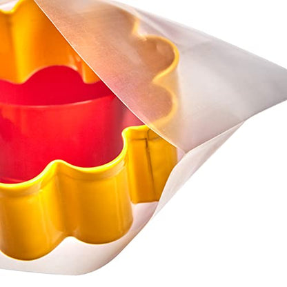 Hudson Exchange 8" x 500', 4 Mil, Poly Tubing Roll, Food Grade LDPE Resin, Custom Length Packaging