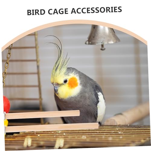 BESPORTBLE 4pcs Comfortable Parrot Perch Stand Bird Cage Perch Platform for Parrots Parakeets Chicken Birds