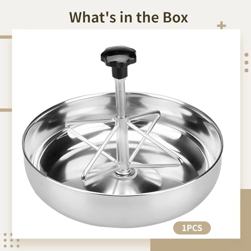 Piglet Feeder, 9.84-Inch Stainless Steel: Sturdy Feeding Trough Featuring Mechanism, Customizable