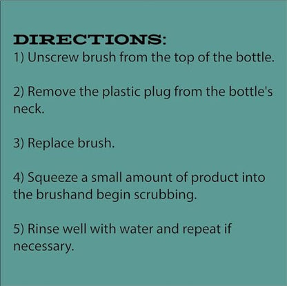 Fluker's Culinary Coop Organic Cleaner with Brush for Chicken Coops, Specially Formulated with Deodorizer and Odor Eliminator, 16 oz