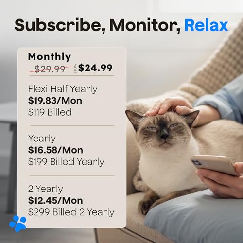 Waggle RV Pet Temperature Monitor - 4G Cellular, No WiFi Required - Real-Time App, SMS & Email Power Outage Alerts - Unlimited Notifications - Home, Car, RV & Vacation Safety - Subscription Required - style: Lite+ (Subscription Required)