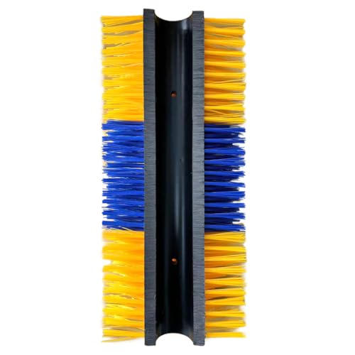 2-Pack Heavy Duty Livestock Scratch Brush, Flexible 90° Bendable Cattle Brush for Grooming, Massage & Cleaning, Durable Animal Scratching Brushes for Cattle,Horse,Pig,Goat,Barn,Stable,Fence Mount