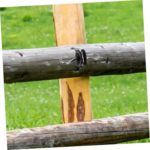 BESPORTBLE 4pcs Electric Fence Insulator for Posts Screw-in Anchors for Farm Use Enhancing Security and Quick Installation for Livestock Protection