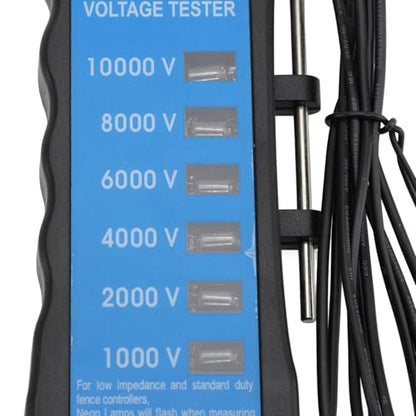 Electric Fence Voltage Tester Fault Finder, Digital Electrical Finder, Digital Handheld Locator Checker Voltmeter, Water Proof Livestock Equipment
