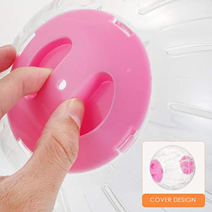 Garneck Toy Guinea Pig Hamster Toy Ball Exercise Ball for Hamsters Feature 18.5cm