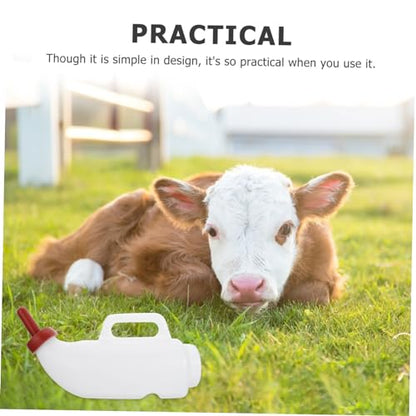 2sets Heavy Duty Livestock Milk Bottles Calf Nursing Feeder Bottles Sheep for Calves Lambs Pigs Lightweight Portable