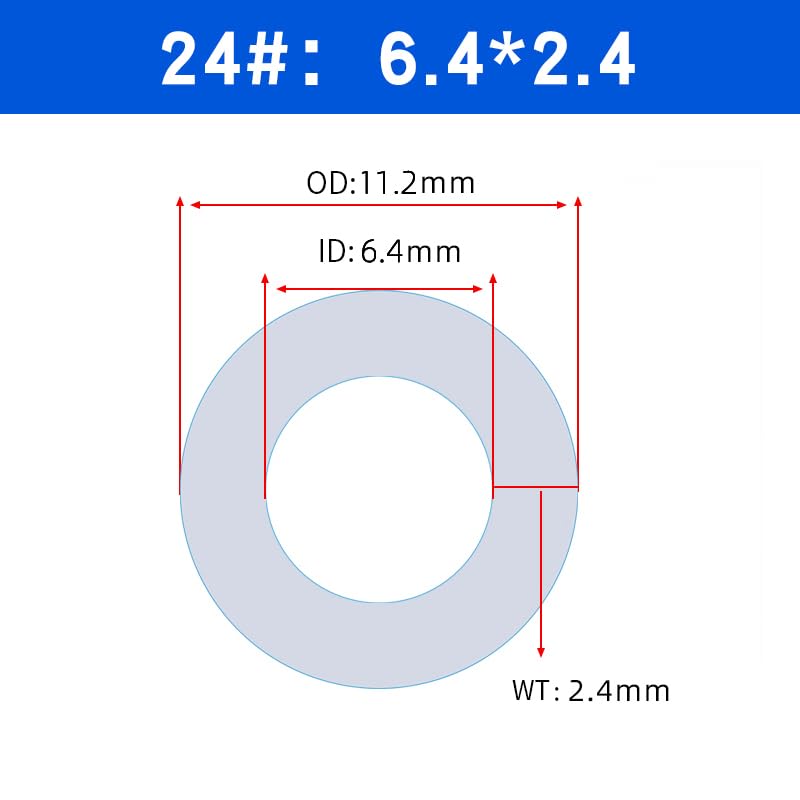 Silicone Tubing 1/4" ID*15/32"OD*5m, Peristaltic Pump Tubing, food grade High-temperature resistant & wear-resistant transparent silicone hose, made with platinum curing process, 24# - size: 1/4"IDx15/32"OD, style: 5meter