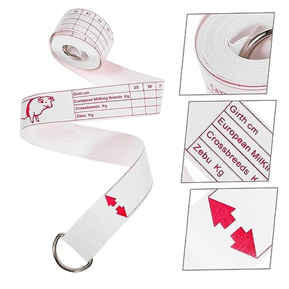 Tape Measure for Livestock Cattle Tape Measure Lightweight Compact Farming Tool