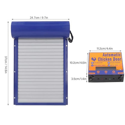 Automatic Chicken Coop Door, Solar Chicken Coop Door, Programmable Chicken Coop Door, Solar Powered Chicken Door Opener Programmable Timer Control