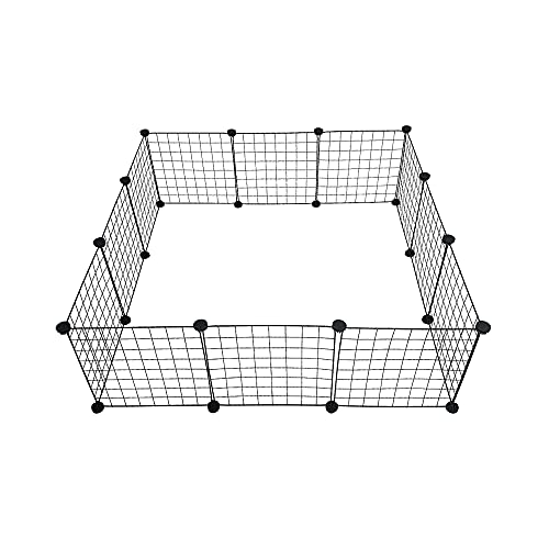 Midlee Guinea Pig Grid Cage Panels- Set of 12 - size: 12" x 12"
