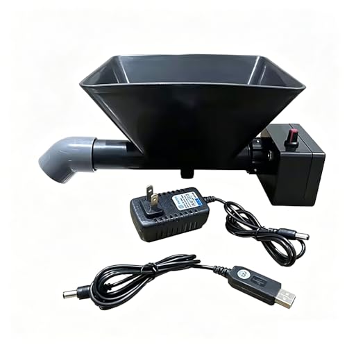 Adjustable Speed Electric Powder Particle Feeder, Automatic Feeding Machine for Livestock & Animal Feed (45 Degree) - size: 45 Degree