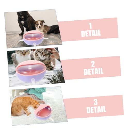 FRCOLOR Puppy Nipple Feeder Bowl Multi Spout Pet Feeder for Kittens and Puppies Compact Design for Easy Carrying and Cleaning for Small Pets