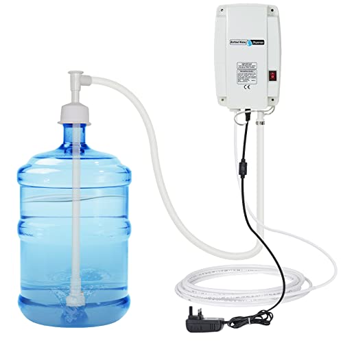 TDRSUPER Bottled Water Dispenser Pump System with Single Inlet, 110V 60PSI Drinking Water Electric Water Pump,Compatible with Coffee/Tea Maker, Water Dispenser,Ice Maker,Refrigerator - style: New Single Inlet