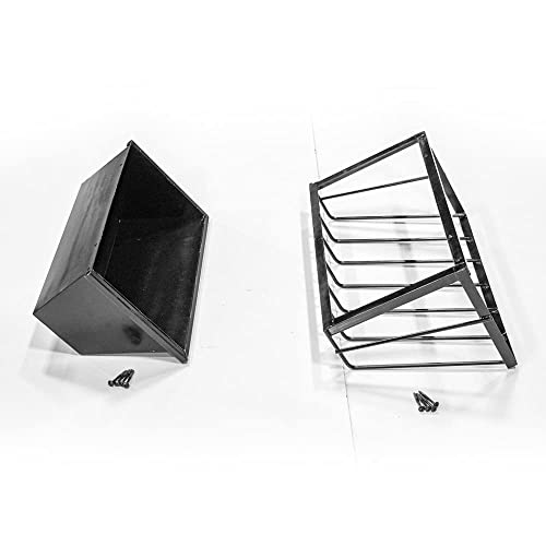 Amish Made in Lancaster PA, Feed Trough and Hay Rack | Wall Mount Feeder for Horses, Goats and Sheep
