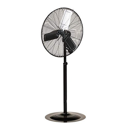 TPI Corporation CACU30P, 30-Inch High Velocity Non-Oscillating Pedestal Mount Fan for Commercial & Industrial, Garage, Gym, Outdoor, Patio, 120 Volt - size: 30”, style: Pedestal