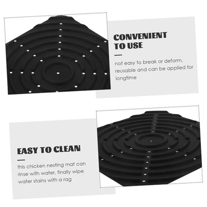 Silicone Pet Mat Chicken Nesting Pad Washable Nesting Box Liners for Hens Chicken Coop Supplies