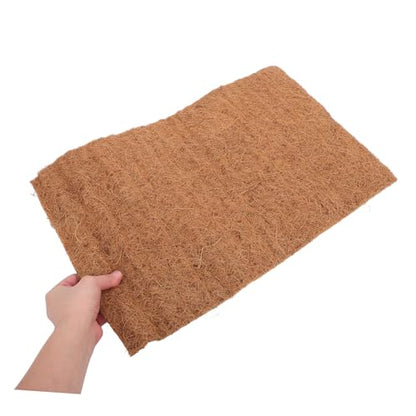 Toyvian 4pcs Washable Chicken Nesting Pads Soft Coconut Coir Nest Box Liners for Comfortable Egg Laying for Chicken Coop and Poultry Setup