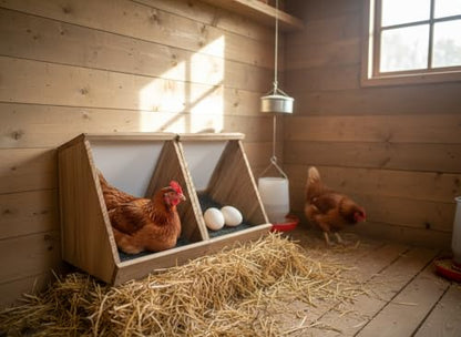 Chicken Nesting Box Pads | 8PC Washable Nesting Mats (12"x12") - Durable Plastic Coop Liners, Odor-Proof Chicken Bedding for Indoor/Outdoor Laying Boxes (8pack-Gray) - size: 8pack-Gray