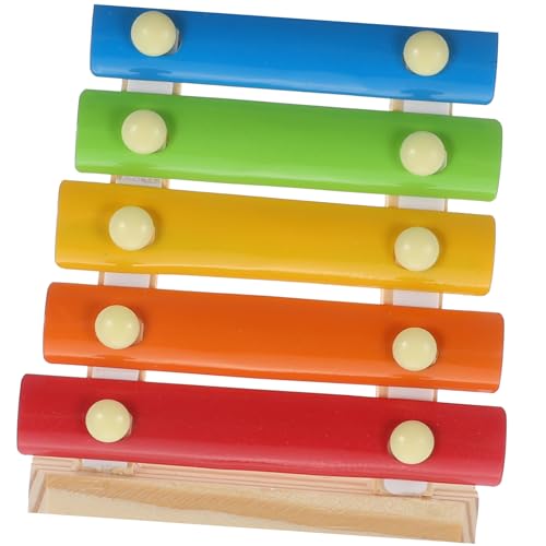 1Set Creative Chicken Chewing Foraging Plaything with Hanging Ladder Beads Movable Hook for Chickens for Coop Entertainment