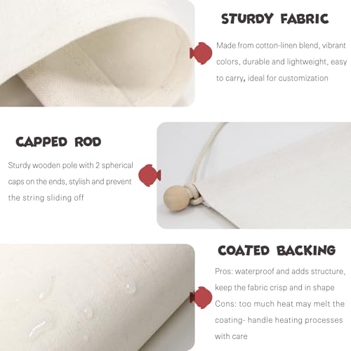 RUNROLE 8 Inch Narrow Fish Extender to Right Fit the Cabin Door - 1, 2, 3, 4, 5 Pocket, Blank White for Easy Customization, 2026 &2027 FE for Gift Exchanges and Pixie Dust - size: 1 Pocket