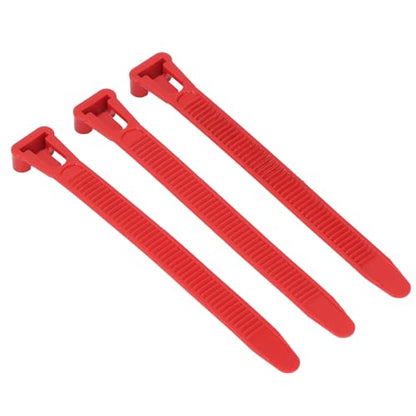 Keenso Chicken Leg Bands 1-100 Numbered Labels for Easy Breed Classification and Noise Reduction Pack of 100 (Red) - color: Red