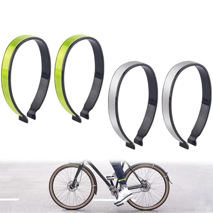 Light Weight Reflective Trouser Pant Clip Pant Leg Cuff Clip Cycling Trouser Wrap Bicycles Accessories - color: Styles C