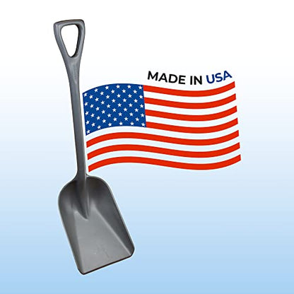 Remco 698166 Shovel,One-Piece,11",PP,Brown - color: Brown, size: 10 inch Blade