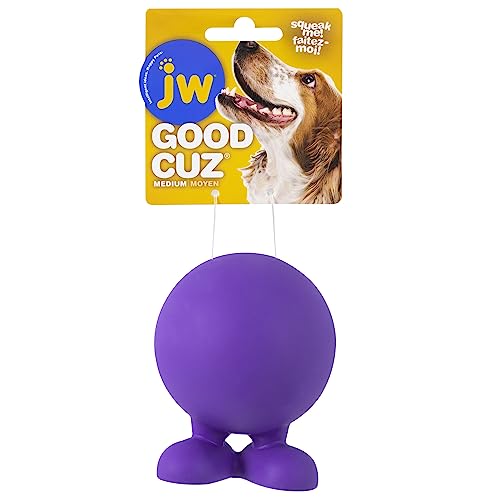 JW Pet Company Good Cuz Dog Toy, Medium (Pack of 4) - size: Medium (Pack of 4)
