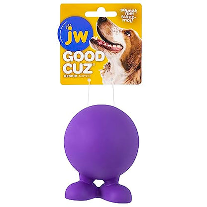 JW Pet Company Good Cuz Dog Toy, Medium (Pack of 4) - size: Medium (Pack of 4)