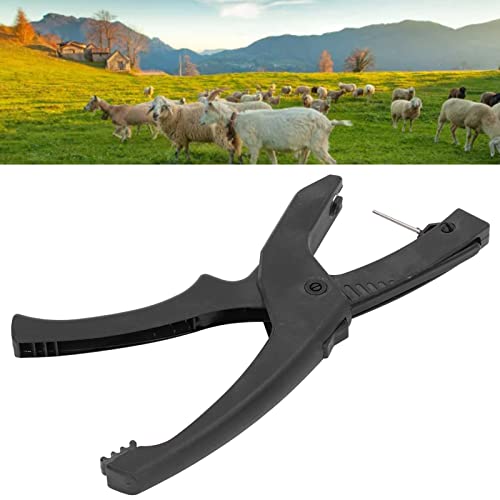Livestock Ear Tag Pliers, Universal Puncher Livestock Tagger, Metal Animal Tagging Tool for The Identification of Small Livestock Such As Pigs, Sheep and Deer