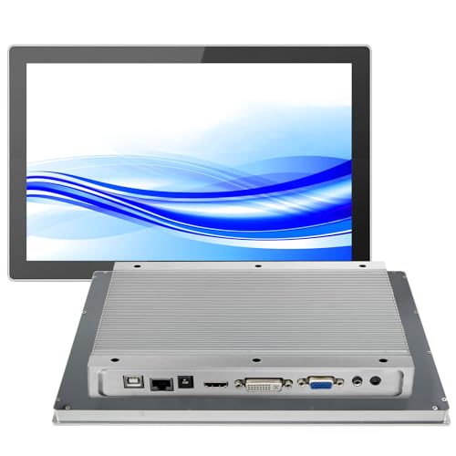 GreenTouch 10.1 Inch Industrial Embedded Interactive Touchscreen Monitor, Capacitive Multi-Touch Screen Display with Front IP65 Water-Proof - 1280 x 800 Resolution - size: 10.1 IN