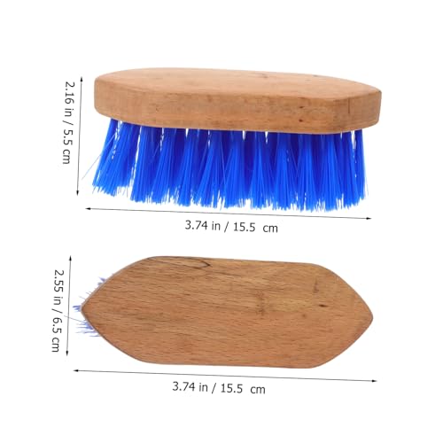 Horse Grooming Brush for Cattle and Horses Hard Bristle Cleaning Tool for Removing Dirt Mud and Loose Hair Comfortable Handle Design for Grooming and Massaging