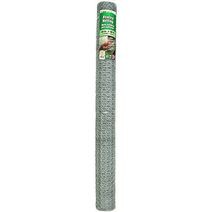 YARDGARD 308431B Fence, 48" x 50', Color - Galvanized - size: 48 Inches x 50 Feet