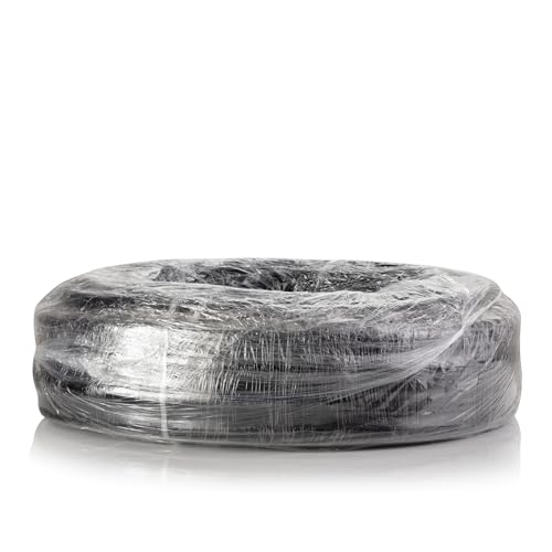 Alpine Corporation 5/8 Inch Inside and 7/8 Inch Outside Diameter by 100 Feet Long PVC Tubing for Ponds, Fountains and Waterfalls Circulations, Black - size: 5/8" I.D. x 7/8" O.D.