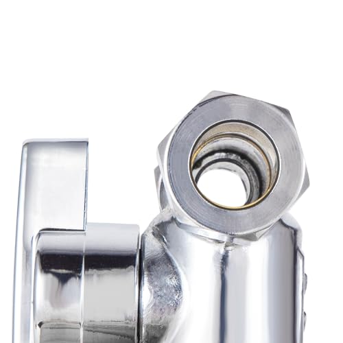 1pc Metal Brass Tube Fitting,Add-A-Tee 3-Way Compression Fitting 3/8-3/8-3/8 Tee Stop Valve 1Pack - size: 1 Pack 3/8" x 3/8" x 3/8" Tee Stop Valve