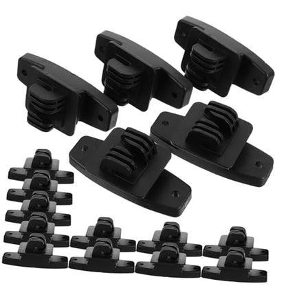 Toyvian 50pcs Electric Fence Wire Insulators Material Livestock Fence Accessories for Installation and Electrical Prevention and Yards