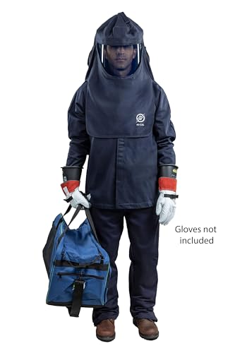Premium Class 00 Insulated Electrical Gloves Kit, 500V AC / 750V DC, YellowWeaver Arborist Legacy Logging Belt & Suspenders - size: Gloves - Large Kit, Size 8
