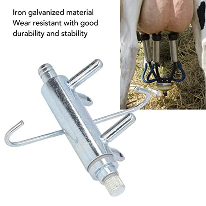 Milking Claw, 16mm Diameter Piston Milking Claw, Milking Machine Collector for Dairy Cattle, Cow Milker Claw with Milk Collection Tool, Milking Machine Accessory