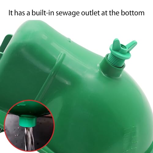 Livestock Water Trough Water Dispenser Automatic Animal Drinking Bowl with Float Valves Goat Waterer for Cattle and Pigs